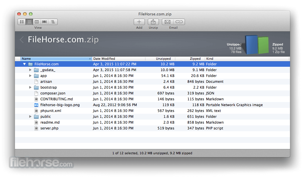 WinZip Mac Edition 2.0